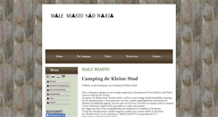 Desktop Screenshot of male-miasto.eu
